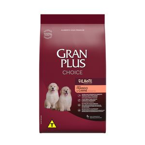 Ração GranPlus Choice Cães Filhotes Frango e Carne - 10,1 kg