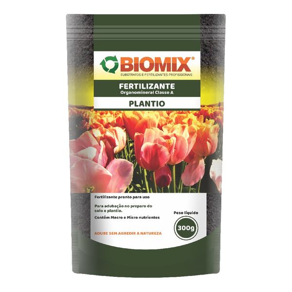 Fertilizante Organomineral Plantio Biomix 300 g
