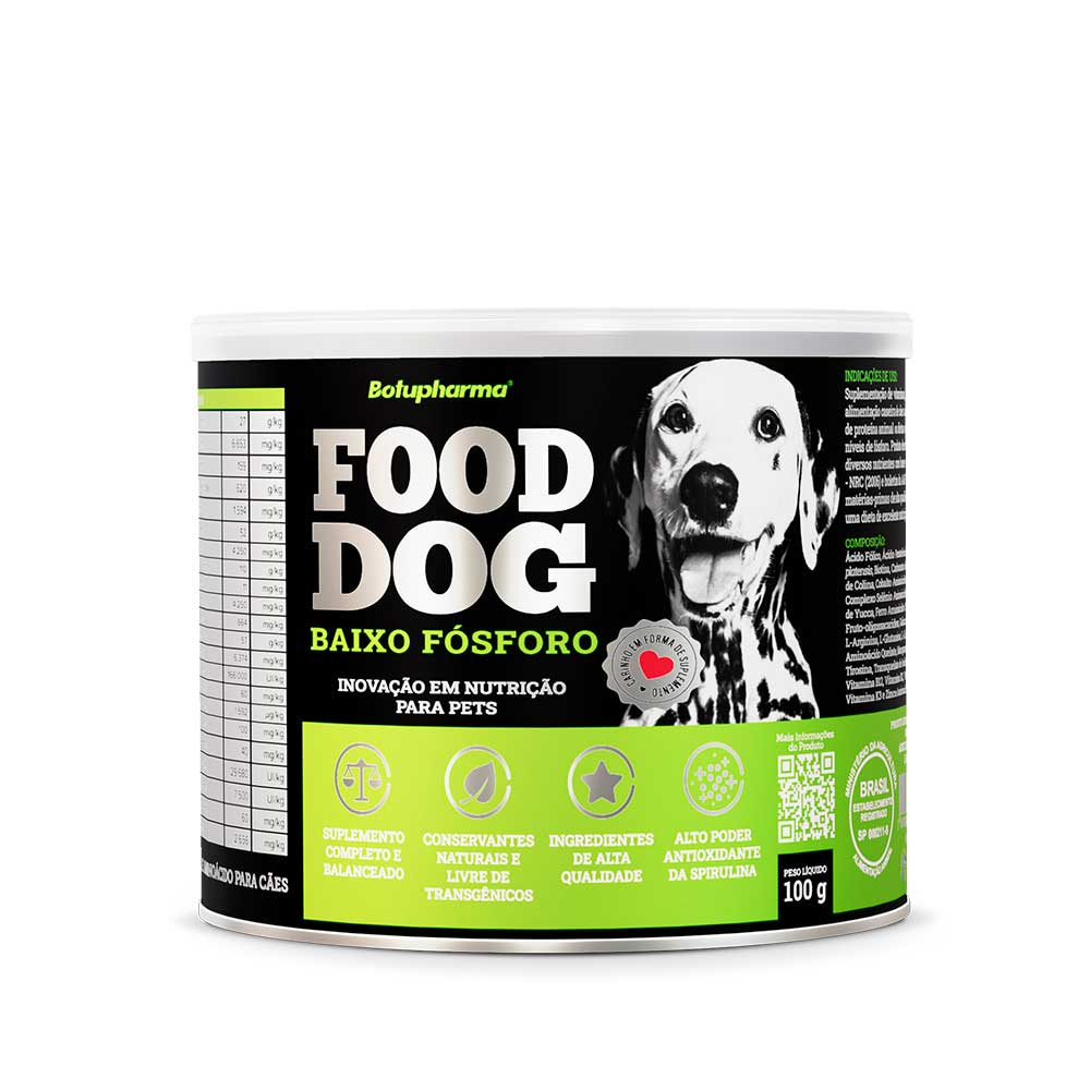 Suplemento Food Dog Baixo Fósforo