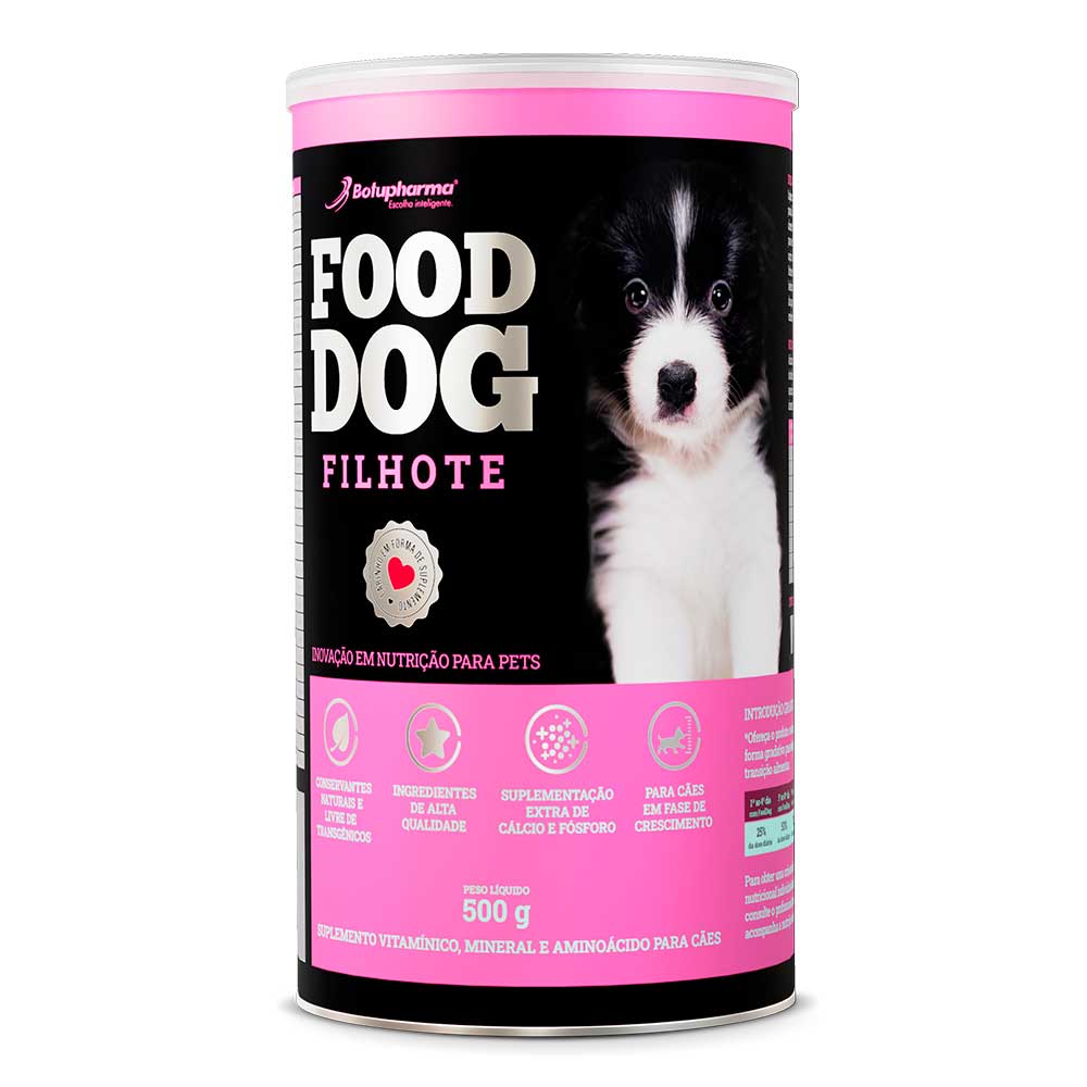 Food Dog Filhote Suplemento Alimentar