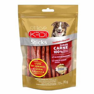 Petisco Sticks Carne Kadi para Cães - 70 g