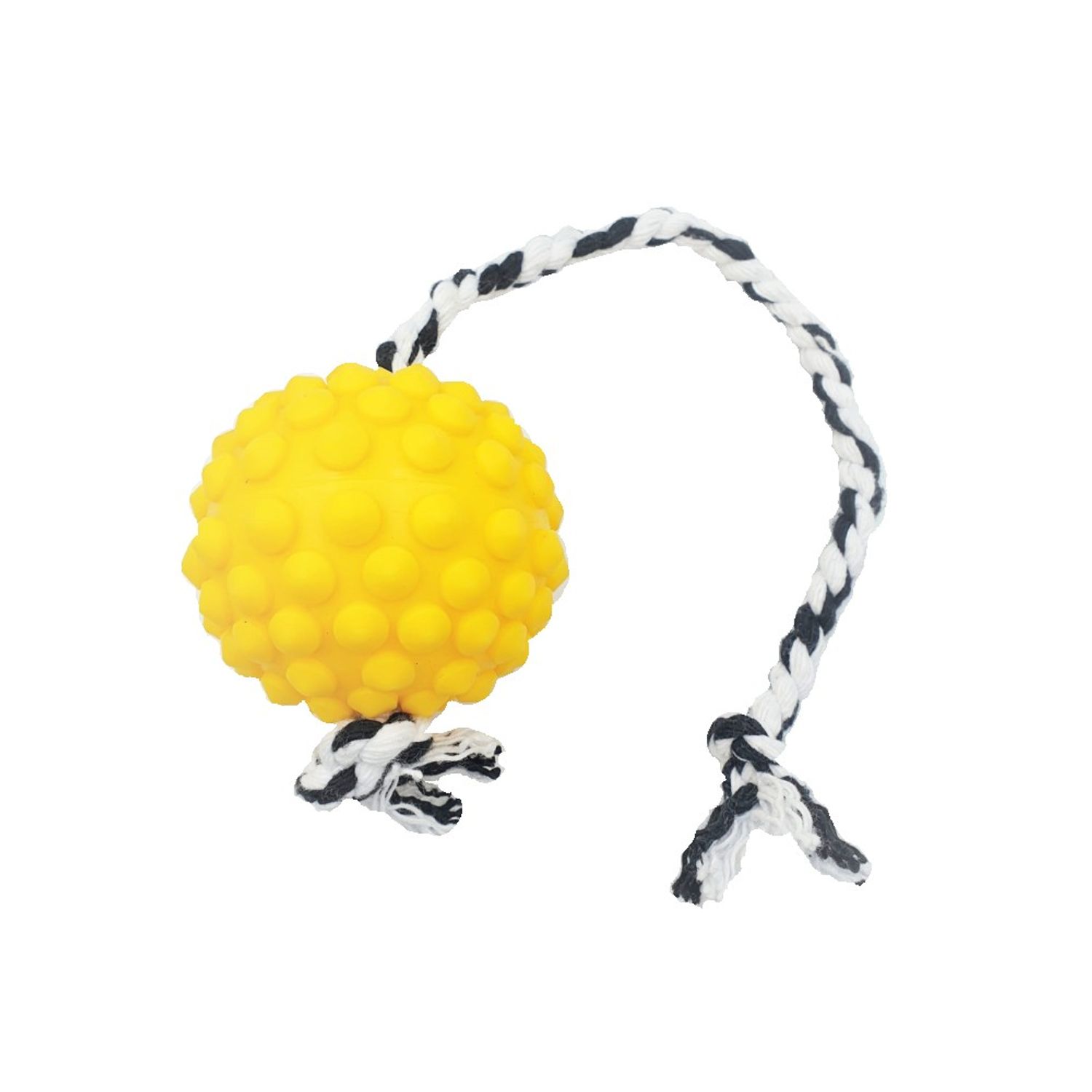 Bolinha-Trava-Com-Corda-Animania-Amarelo