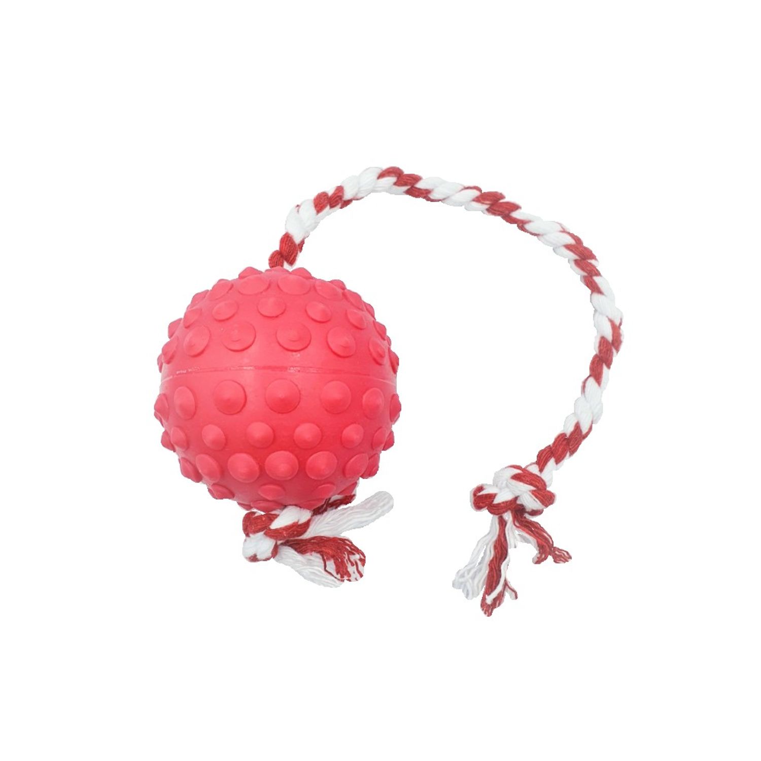 Bolinha-Trava-com-Corda-Animania-Vermelho