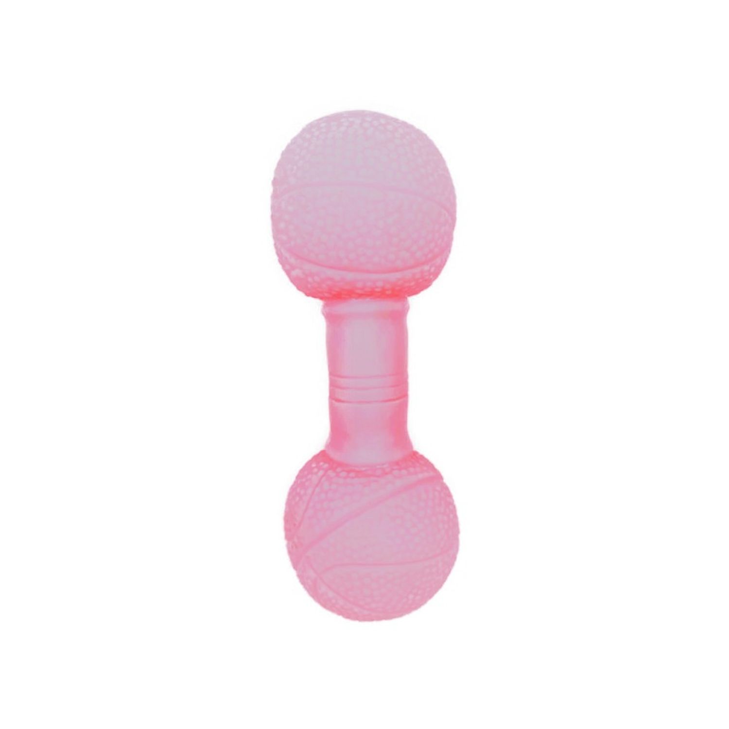 Brinquedo-Halteres-Grande-Animania-Rosa