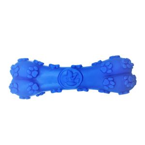 Brinquedo Ossinho Bone Pequeno Animania Azul - Único