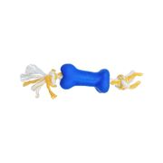 Brinquedo Osso Baby Com Corda Animania Azul