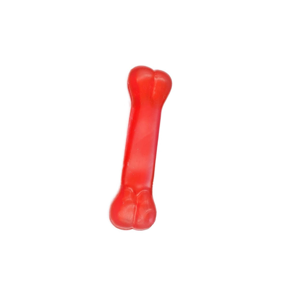 Brinquedo Osso Rex Pequeno Animania Vermelho