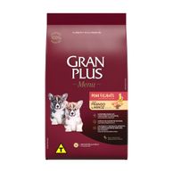 Ração Gran Plus Menu Cães Filhotes Mini Frango e Arroz