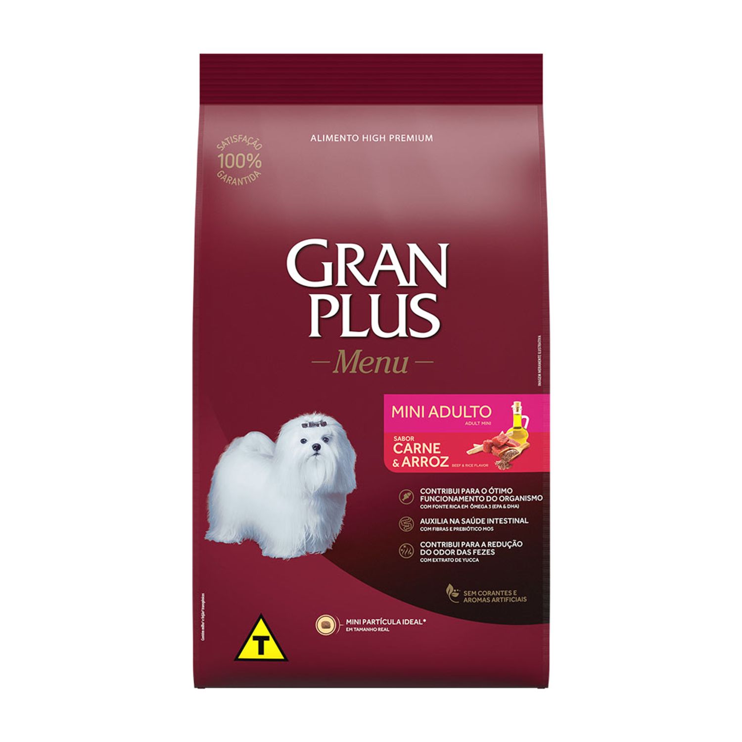 Racao-Gran-Plus-Menu-Caes-Adultos-Mini-Carne-e-Arroz