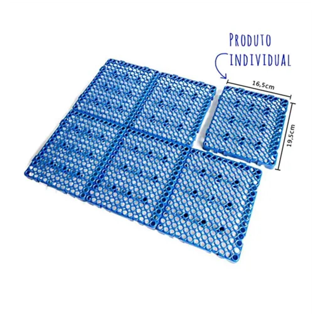 Grade Higiênica Pipi Place Animalíssimo Azul