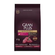 Ração Gran Plus Gourmet Cães Adultos Mini Ovelha e Arroz