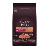 Ração GranPlus Gourmet Cães Adultos Mini Salmão e Frango