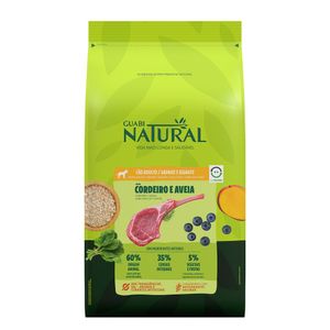 Ração Guabi Natural Cães Adultos Grandes Cordeiro e Aveia - 12 kg