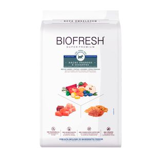 Ração Biofresh Cães Filhotes Raças Grandes e Gigantes