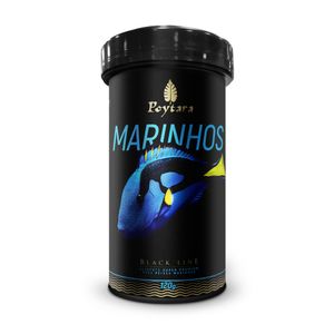 Ração para Peixes Marinhos Black Line M Poytara - 120 g