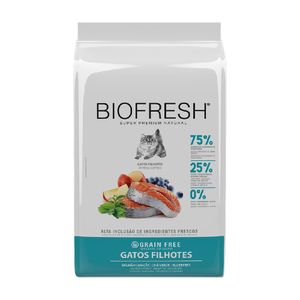 Ração Biofresh Gatos Filhotes Salmão