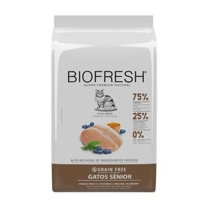 Ração Biofresh Gatos Sênior Frango