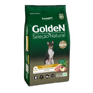 Ração Golden Seleção Natural Cães Adultos Porte Pequeno Frango com Batata Doce