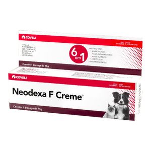 Neodexa F Creme para Cães e Gatos - 15 g