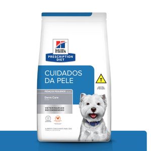 Ração Hill's Prescription Diet Cães Adultos Cuidados com a Pele Pedaços Pequenos