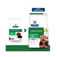 Ração Hill's R/D Cães Adultos Obesos Pedaços Pequenos