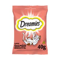 Petisco Dreamies Salmão Irresistível Gatos Adultos