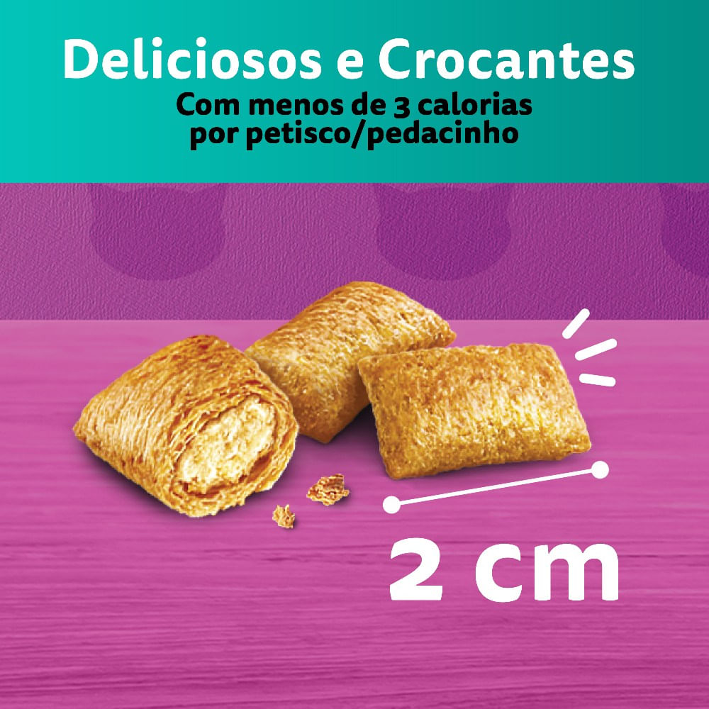Petisco Whiskas Temptations Anti Bola de Pelo Gatos Adultos