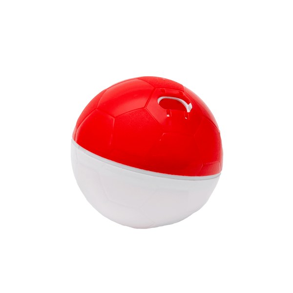 Brinquedo Comedouro Crazy Ball Amicus Vermelho e Branco M