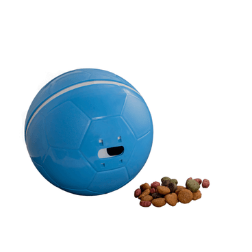 Brinquedo Comedouro Amicus Crazy Ball Azul dispenser