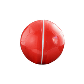 Brinquedo Comedouro Amicus Crazy Ball Vermelho