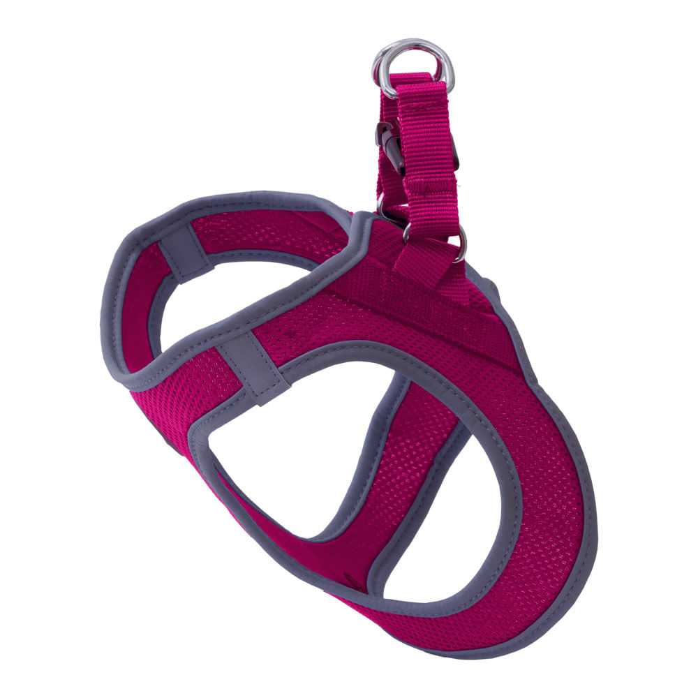 Peitoral Cães Athletic Fit Doco Rosa