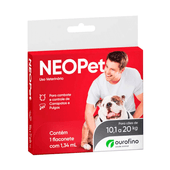 Antipulgas e Carrapatos Neopet Cães 10,1 a 20kg
