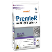Ração Premier Gatos Adultos Nutrição Clínica Renal 500 g lado