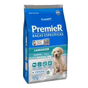 Ração Premier Labrador Filhotes Frango - 12 kg