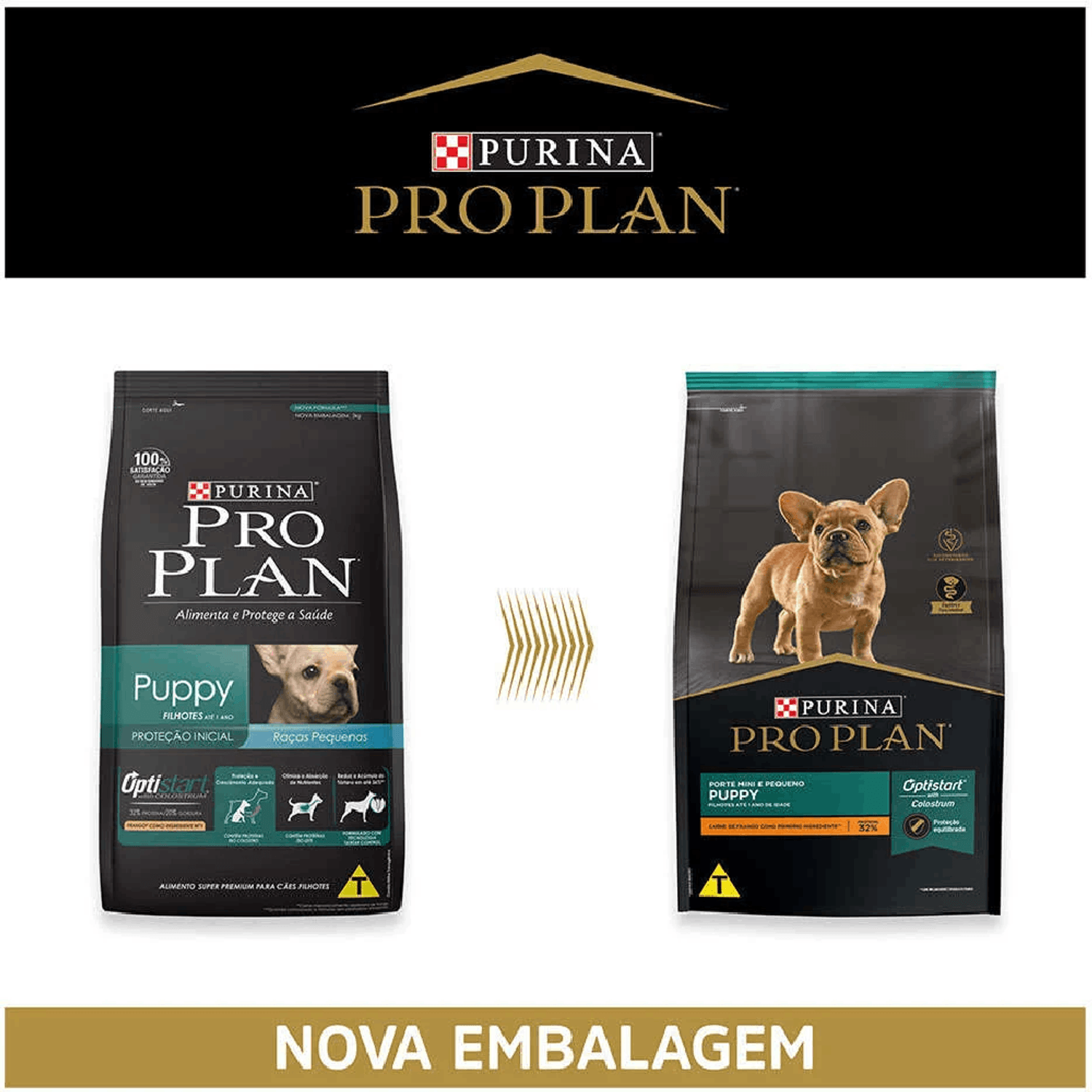 Ração Pro Plan Cães Filhotes Porte Pequeno Frango nova embalagem