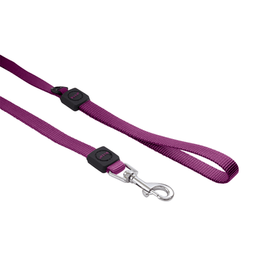 Guia Cães Nylon Roxa Doco Gancho