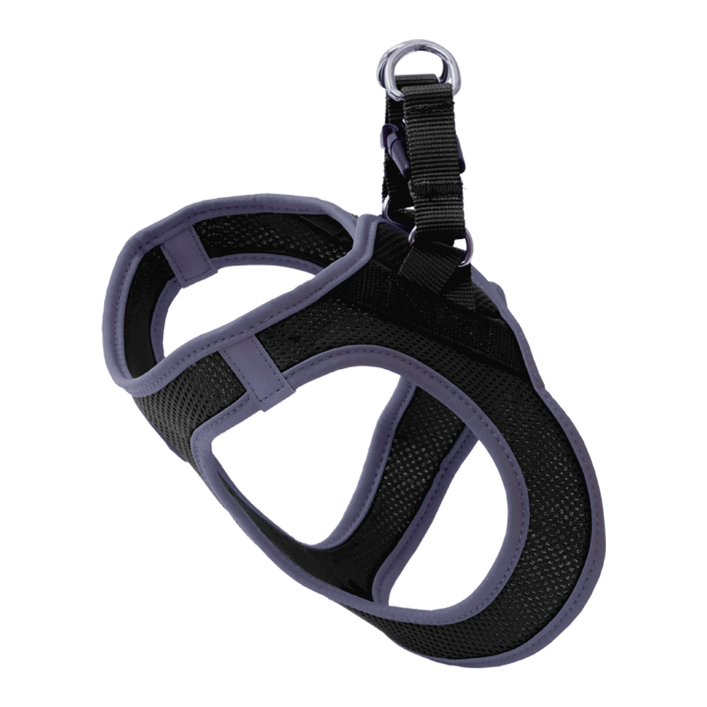 Peitoral Cães Athletic Fit Doco Preto