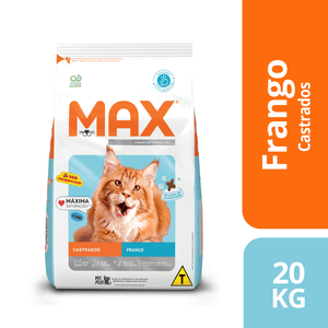 Ração Max para Gatos Castrados Frango