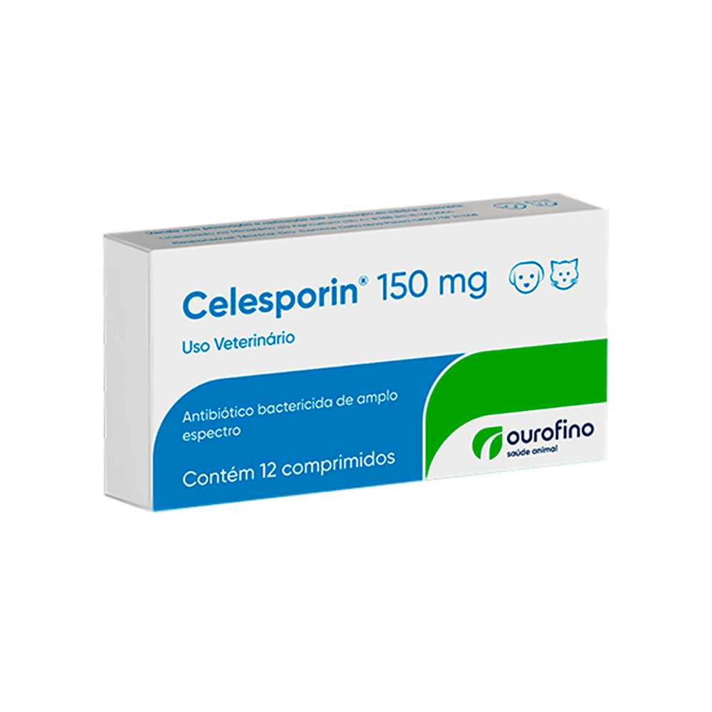 Antibiótico Celesporin 150mg Ourofino