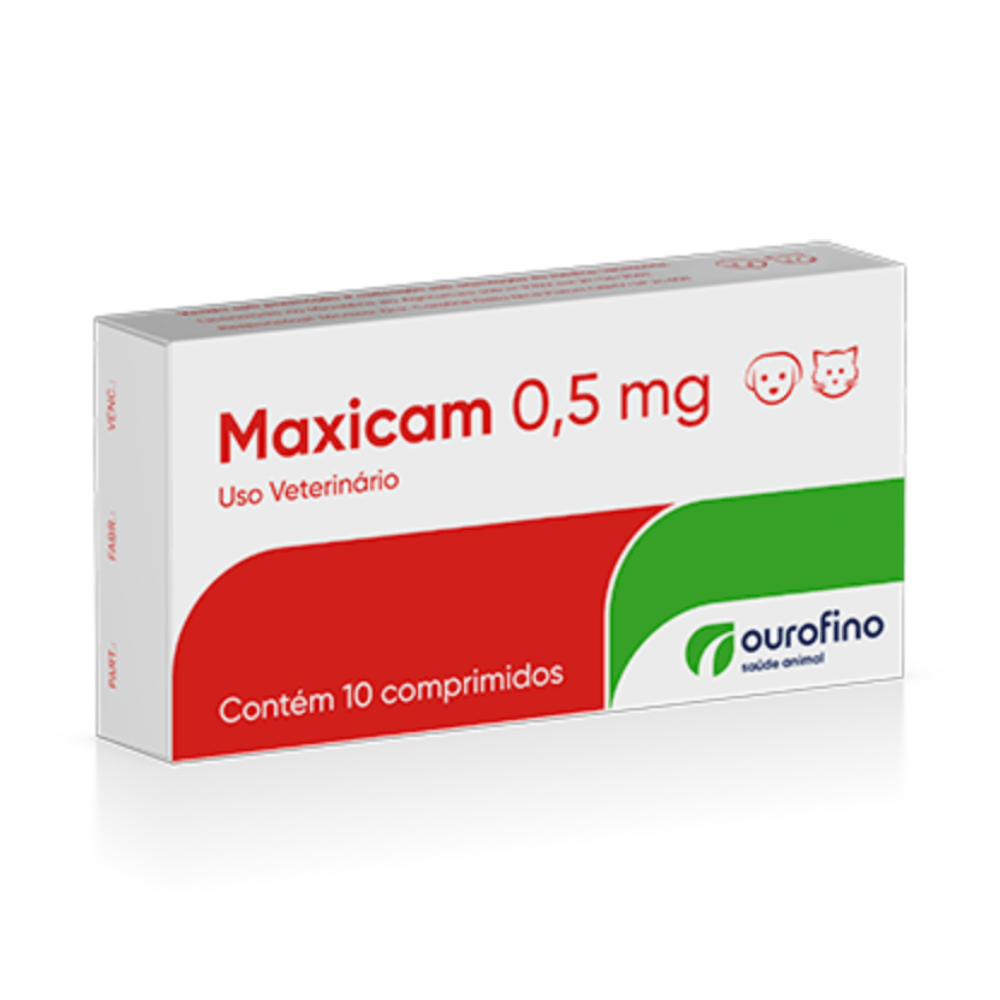 Maxicam 0,5 mg Ourofino