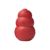 Brinquedo Mordedor com Dispenser para Petisco Vermelho Kong Classic frente