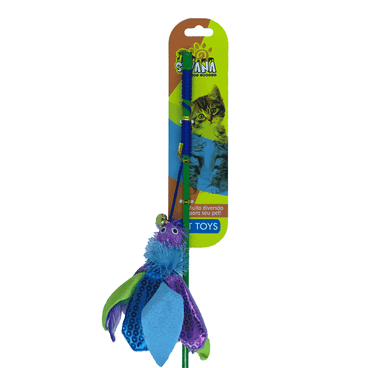 Brinquedo Pelúcia Varetinha Inseto Colorido Savana