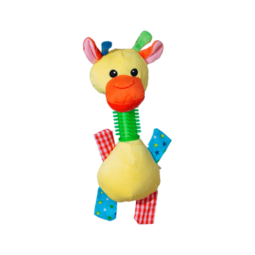 Brinquedo Pelúcia Mordedor Pato Amarelo Savana