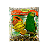 Alimento para Papagaios Nutripássaros com Frutas 500g frente