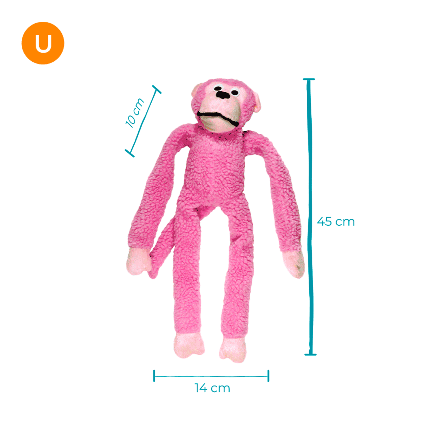 Pelucia-Macaco-Limited-Jambo-Rosa-Medidas