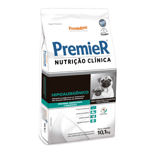 Ração Premier Nutrição Clínica Cães Hipoalergênico Raças Pequenas