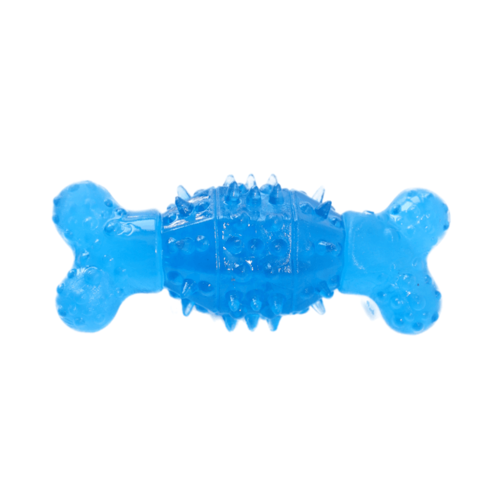 Brinquedo Dentalbone Osso Spin Azul Odontopet