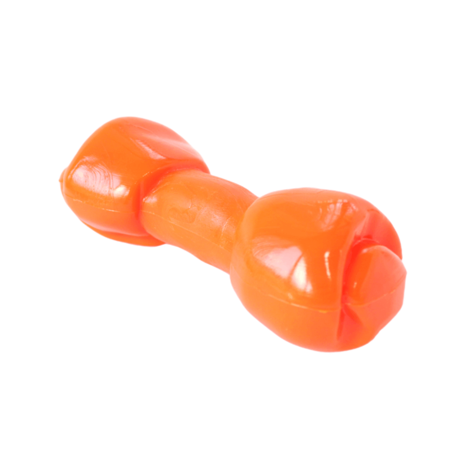Brinquedo-Osso-Flexi-Bone-Laranja-Odontopet-ate-7-kg-frente
