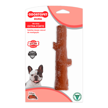 Brinquedo Tronco Durabone Nylon Odontopet embalagem