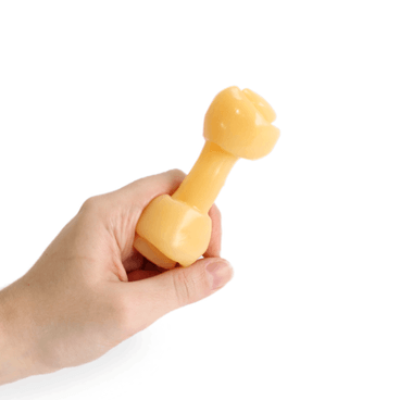 Brinquedo Osso Durabone Odontopet Bege Apresentação